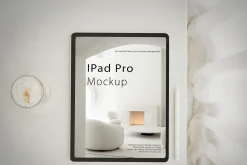 iPad Pro Mockup Soft Gallery
