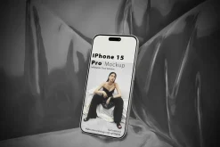 iPhone 15 Mockup Inflatable Chair