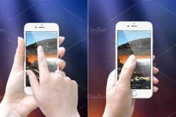 iPhone6 in Hand Mockups