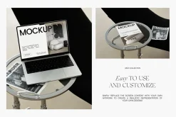 iPhone iPad MacBook Paper A4 Mockups