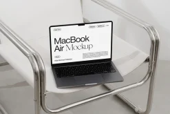 iPhone MacBook Poster Tube Mockups