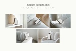 5 iPhone Mockup Bundle