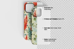 iPhone 15 Pro Max Case Mockup 6 PSD