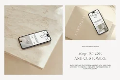 iPhone 14 Pro Silver Mockups | Apple