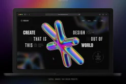 Iridescent Geometric 3D Shapes vol.3