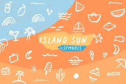 Island Sun Handwritten Marker Font