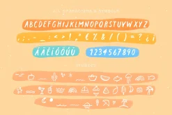 Island Sun Handwritten Marker Font