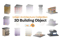 Isometric 3D Building Pack