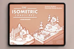 290+ Isometric Maker Stamp Brushes