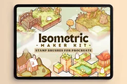 290+ Isometric Maker Stamp Brushes