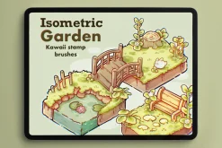 290+ Isometric Maker Stamp Brushes