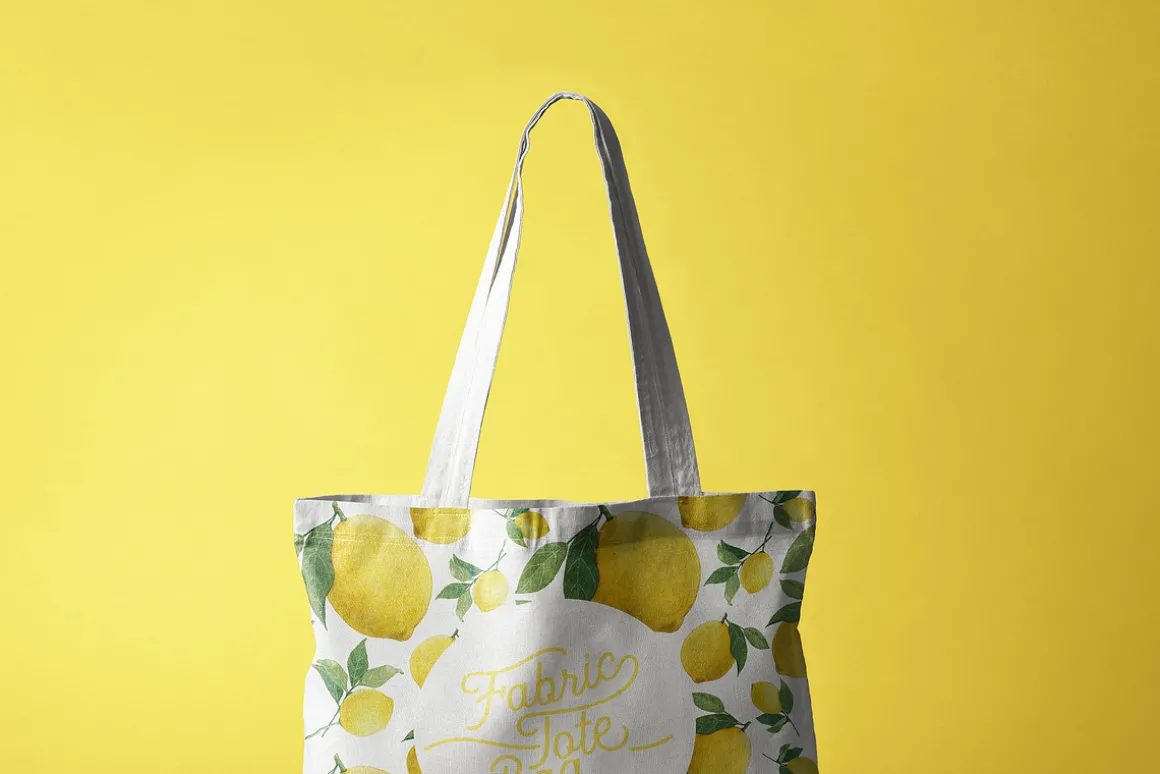 Italian Lemon tile Watercolor
