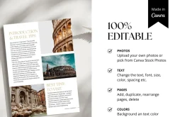 Italy Travel Itinerary Template