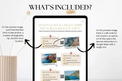 Italy Travel Itinerary Template
