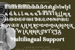 Jackets Region Retro Serif Font