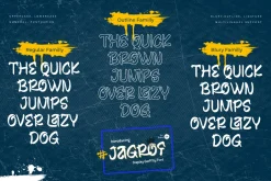 Jagrof - Graffiti Display Font