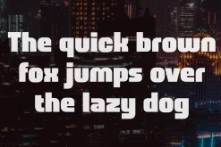 Jaksel - Bold & Square Sans Serif
