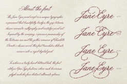 Jane Eyre - Pixel Script Font