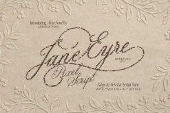Jane Eyre - Pixel Script Font