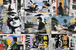 70 Japanese Collage Wallpapers