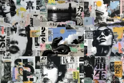 70 Japanese Collage Wallpapers