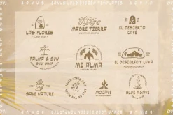 Jardin hand drawn display font