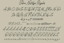 Jelina Nostalgia - Cozy Handwritten