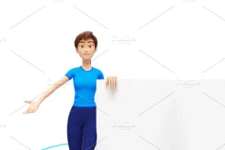 35 Jenny 3D Product Promo Mock-Ups