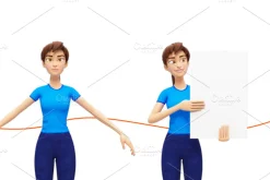 35 Jenny 3D Product Promo Mock-Ups