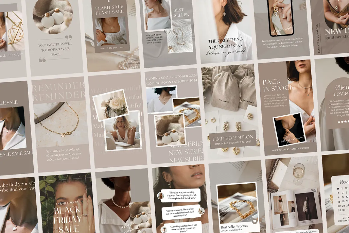 Jewelry Instagram Story Templates