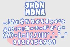 Jhon Mona – Playful Display Font