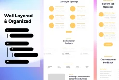 Job Recruitment Wireframe Website 02