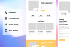Job Recruitment Wireframe Website 02