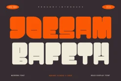 Joesam Bafeth - Thick Bold Font