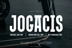 Jogacis - Creative Logo Font