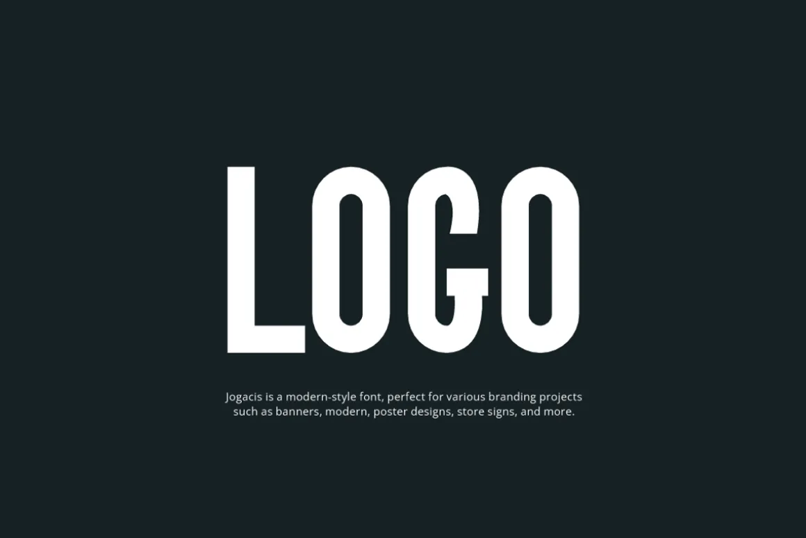 Jogacis - Creative Logo Font