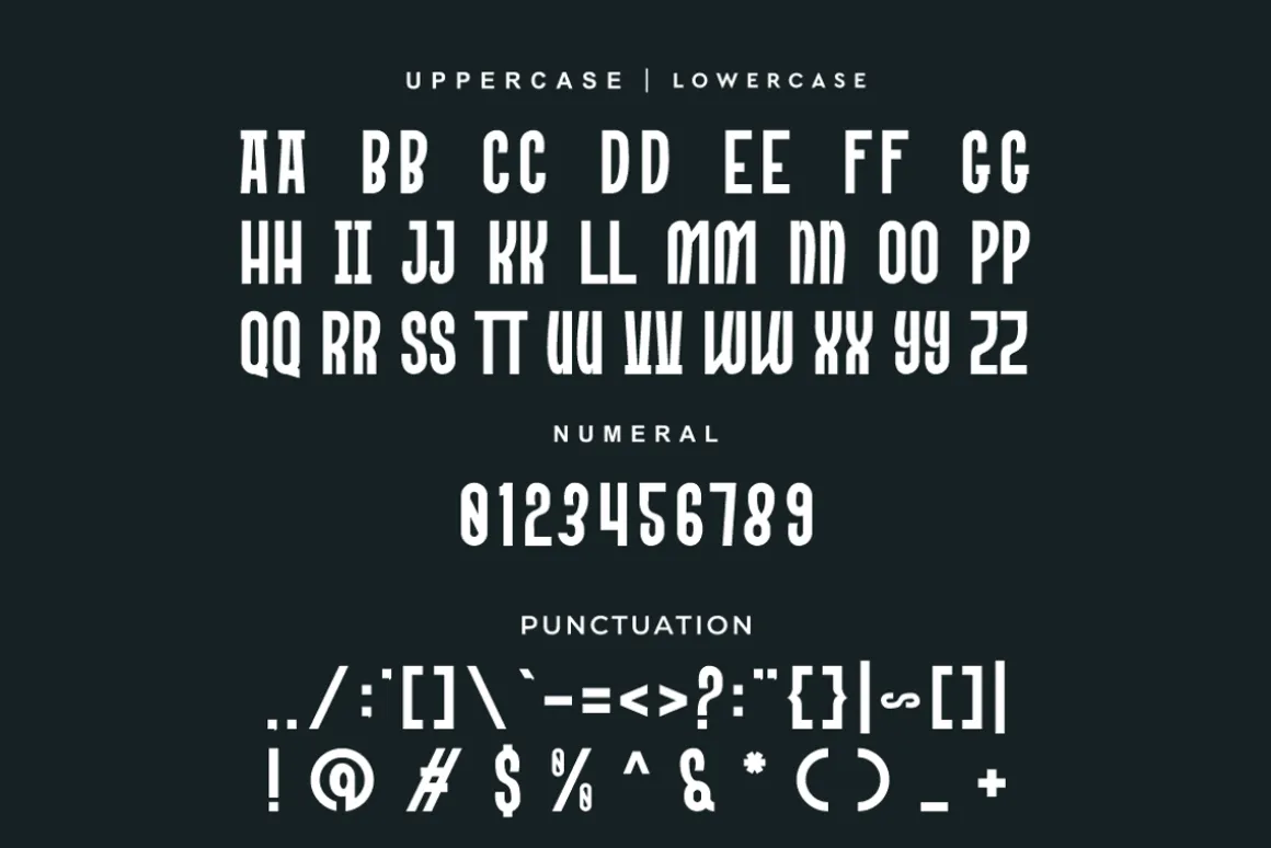 Jogacis - Creative Logo Font