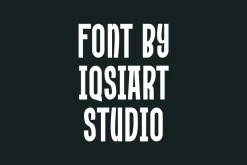 Jogacis - Creative Logo Font