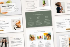 Joy | Sales Page Template Canva