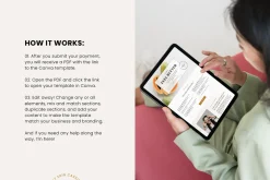 Joy | Sales Page Template Canva