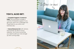 Joy | Sales Page Template Canva