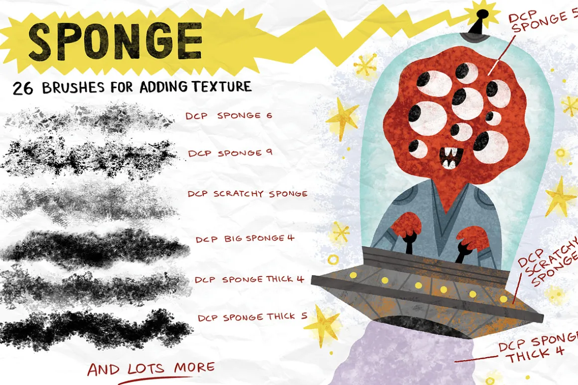 JUMBO Brush Pack for Photoshop