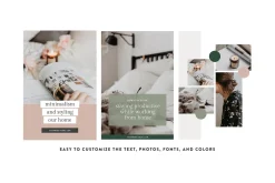 June Pinterest Templates