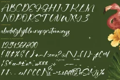 Jungle Coastal Natural Handwritten