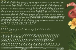 Jungle Coastal Natural Handwritten