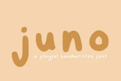 Juno - A Handwritten Font