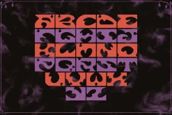 JWV - FLAUROS - Psych display font