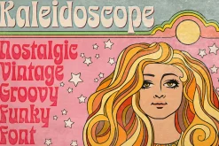 Kaleidoscope Psychedelic Font