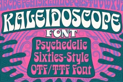 Kaleidoscope Psychedelic Font