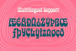 Kaleidoscope Psychedelic Font